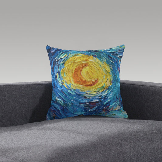 Hue® X Van Gogh Plush Pillow "Moonlight"