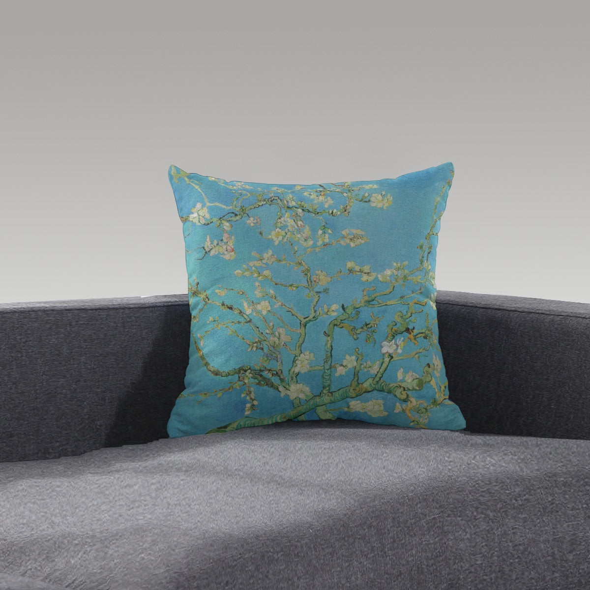 Hue® X Van Gogh Plush Pillow "Almond Blossom"