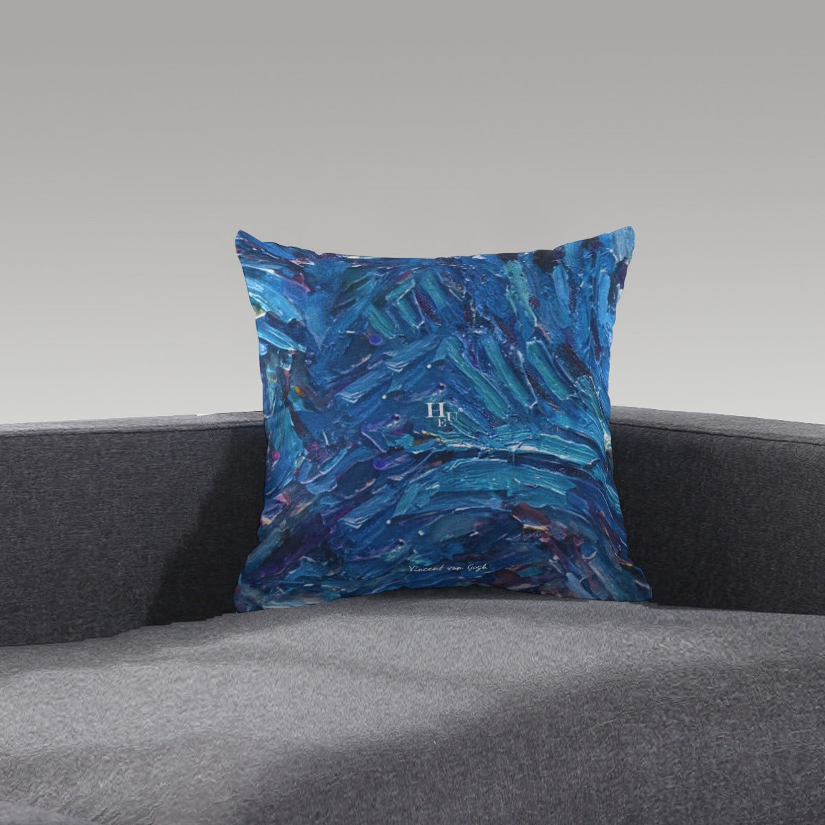 Hue® X Van Gogh Plush Pillow "Moonlight"