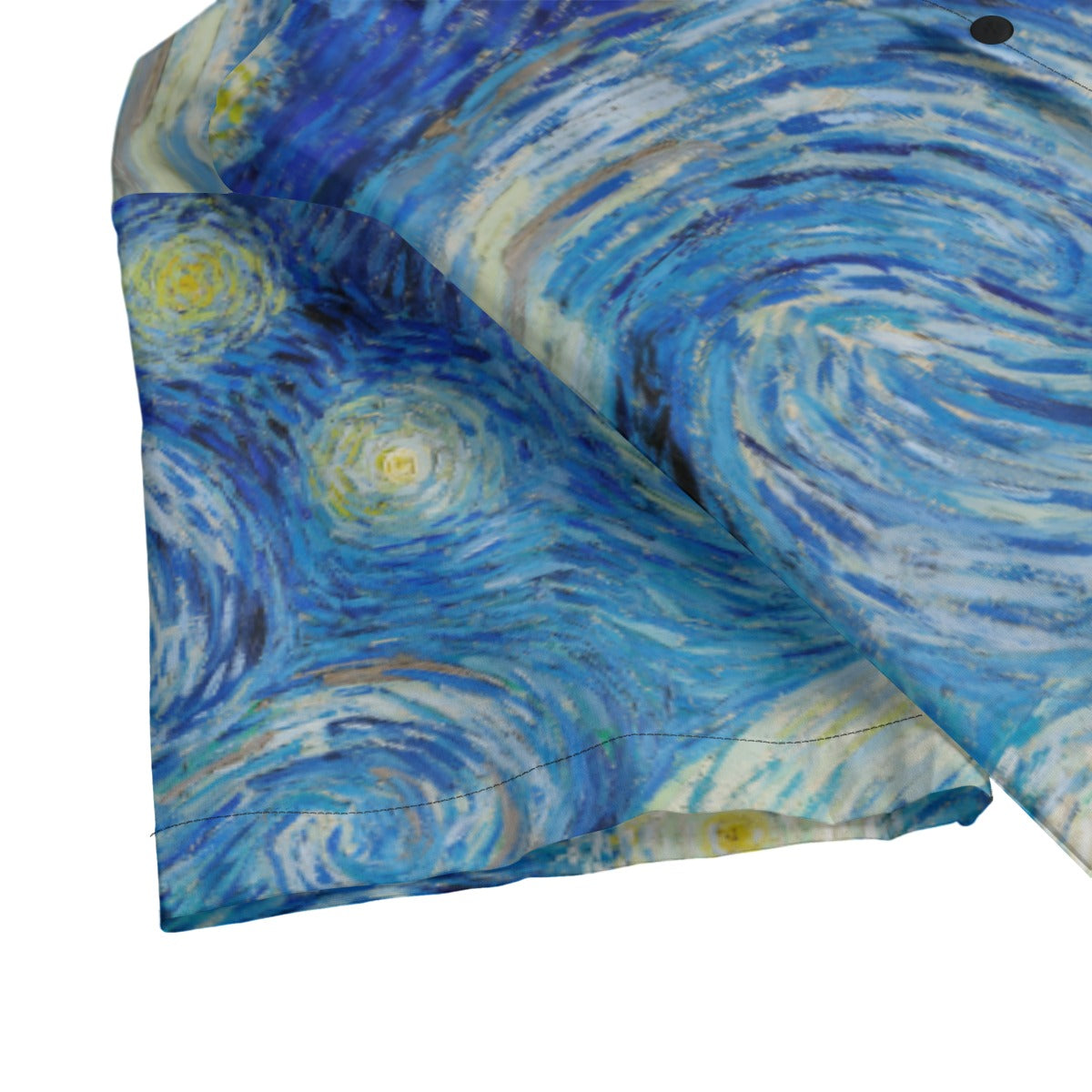 Hue® X Van Gogh Men's Hawaiian Button Up Shirt "Starry Night"